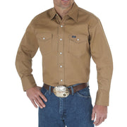 Mens Rawhide Work Shirt Long Sleeve