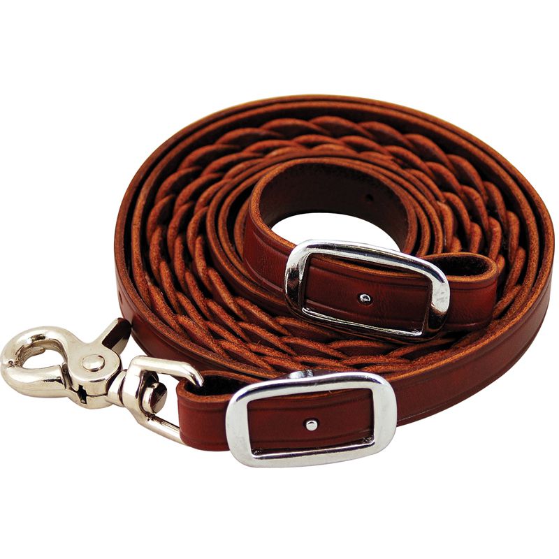 3 Plait Roping Reins