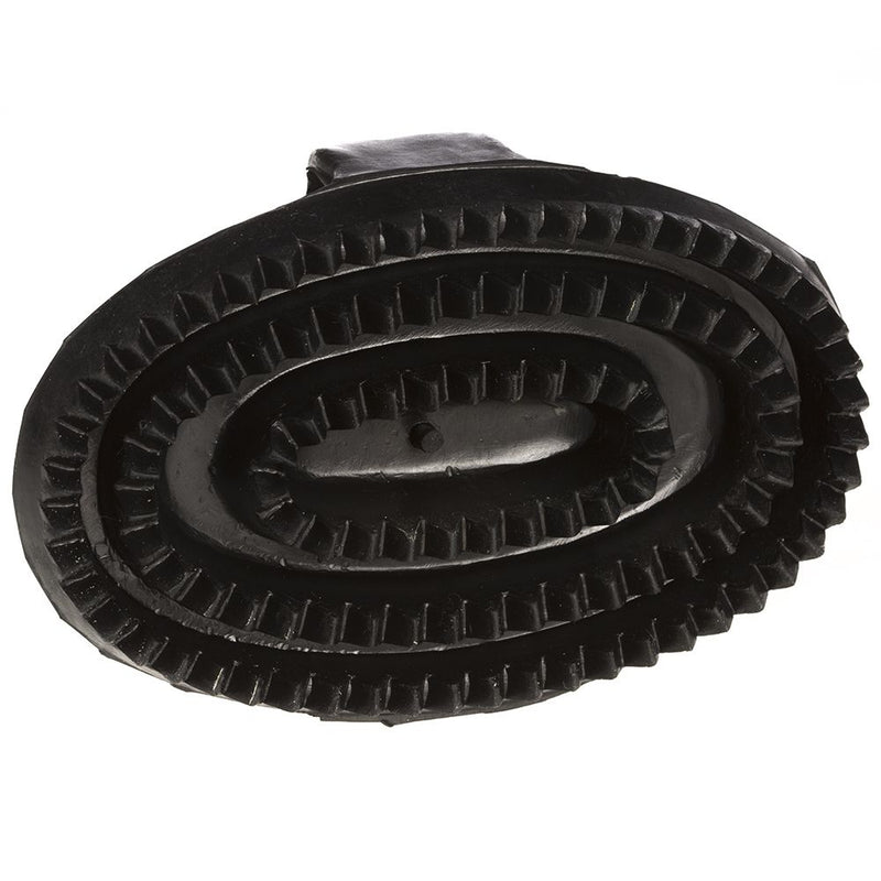 Partrade Trading Corporation Junior Soft Rubber Curry Comb Black