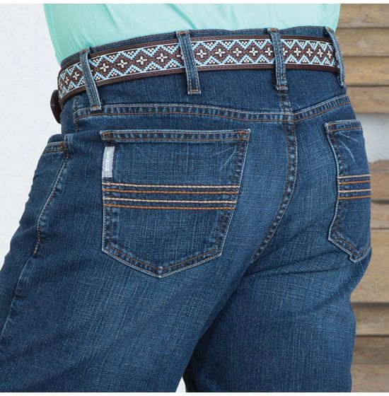 Cinch Men's Silver Label Slim Straight Leg Jeans