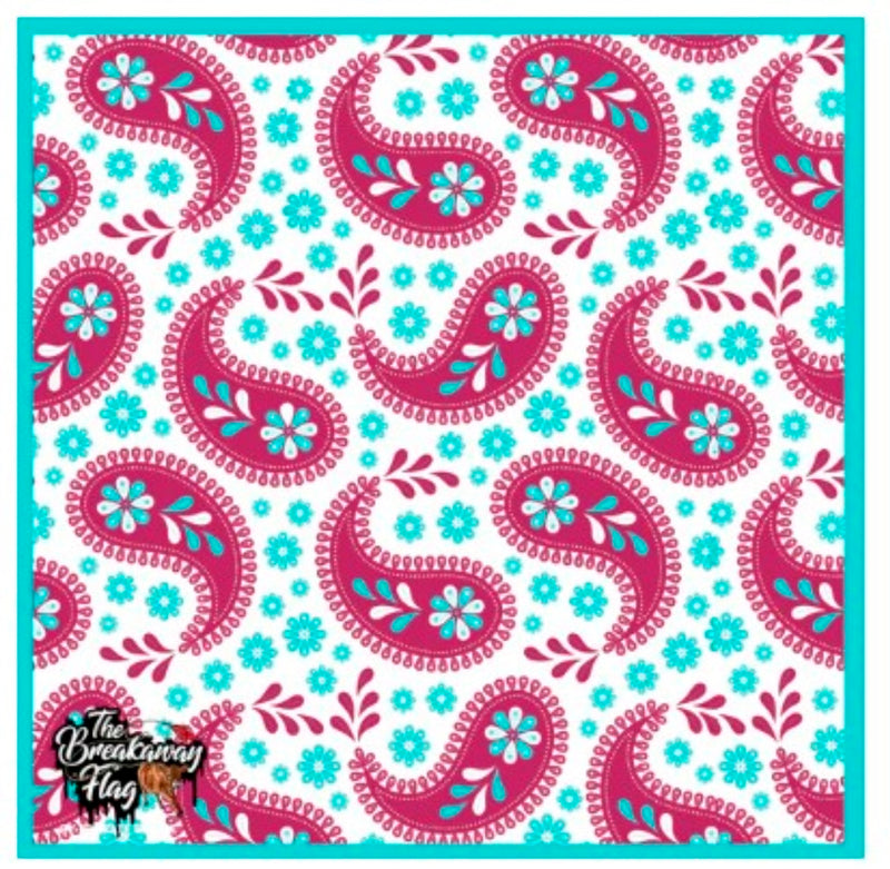Patterned Open Professional Breakaway Flag