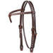 Tiefront Headstall with Antique Dots