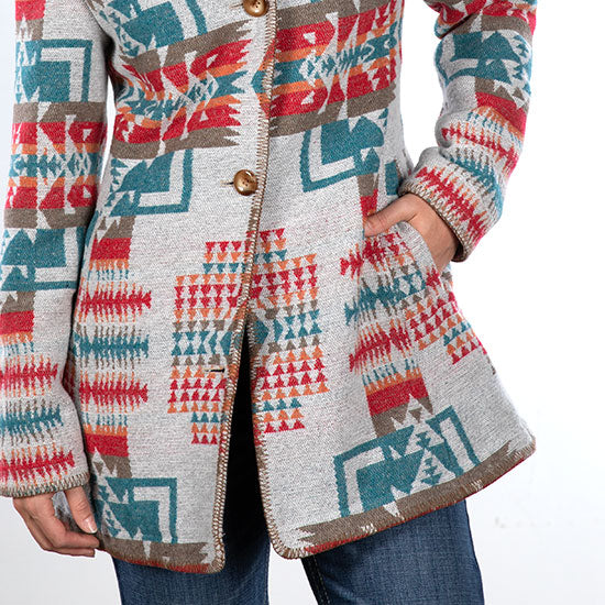 Montanaco Scarlet Storm Aztec Jacket