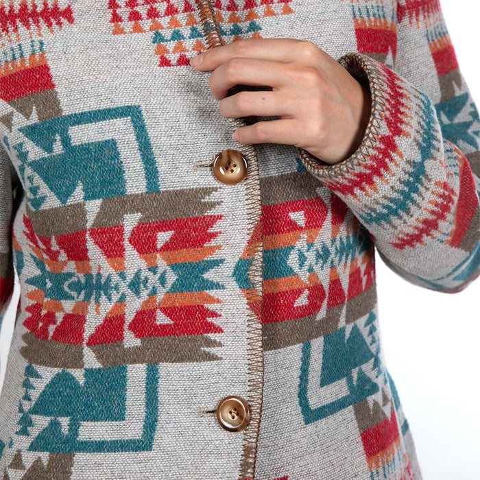 Montanaco Scarlet Storm Aztec Jacket
