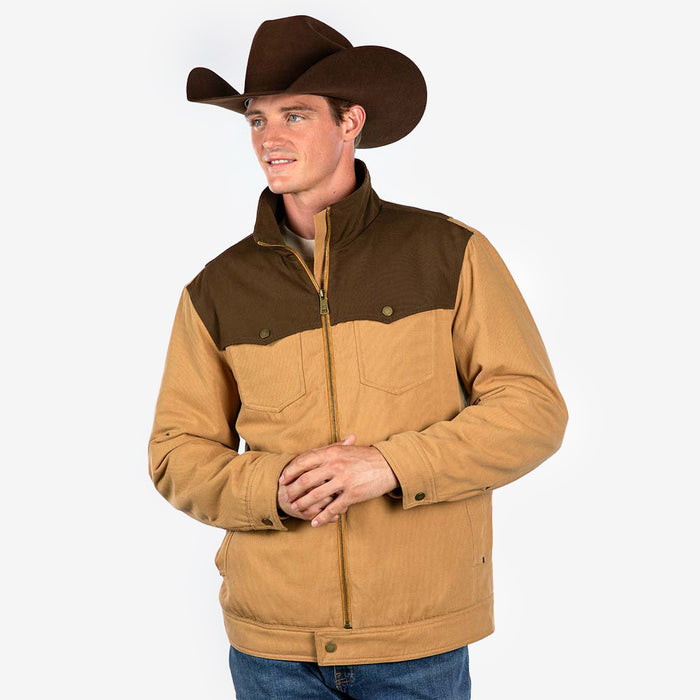 Montanaco Tan Trails Plaid Jacket