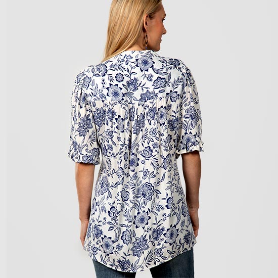 Star Blue Botanicals Top