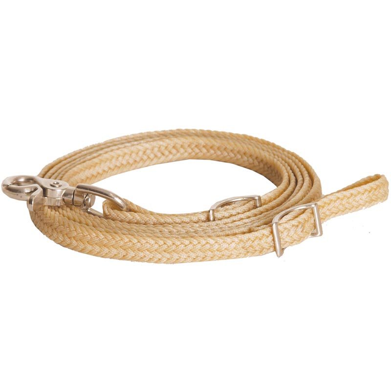 Waxed Braided Roping Reins