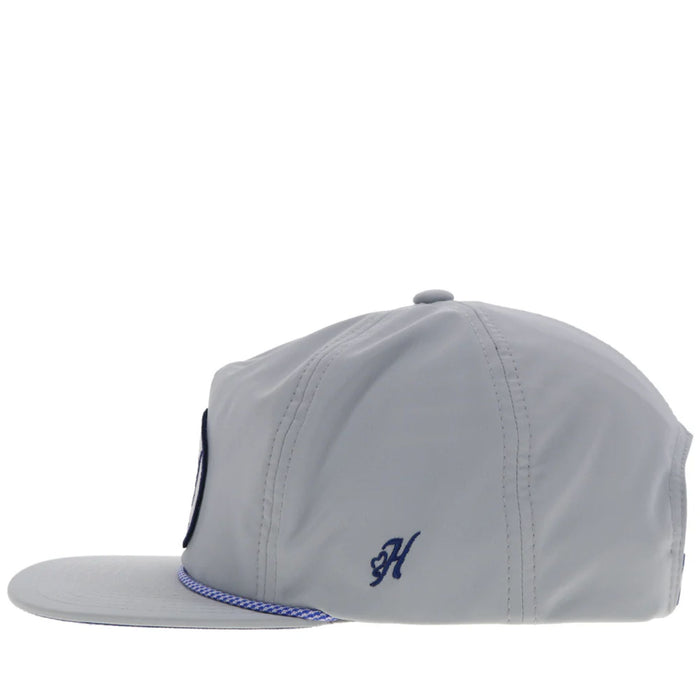 Hooey Local Grey 5-Panel w/ Patch and Rope Hat