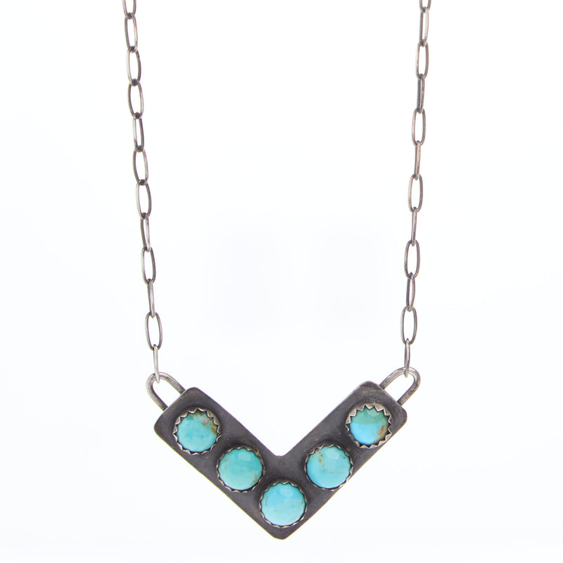 Horse Money Turquoise Reese Kingman Necklace
