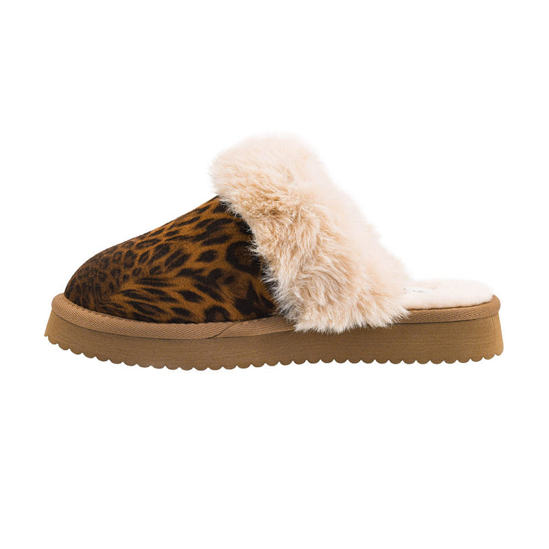 Corkys Footwear Women Lets Order In Twisted Leopard Slipper