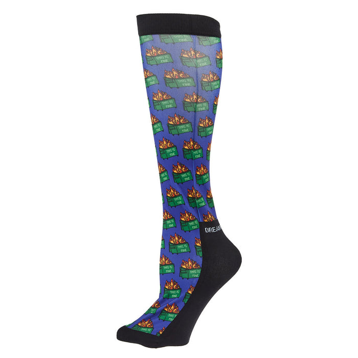Dreamers & Schemers Dumpster Fire 2.0 Pair & a Spare Socks OSFM