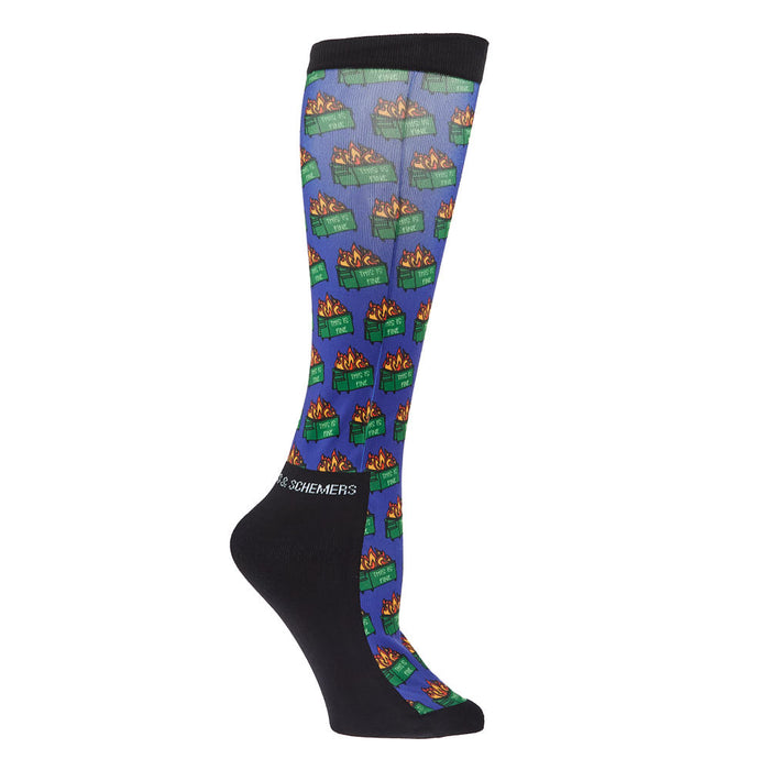 Dreamers & Schemers Dumpster Fire 2.0 Pair & a Spare Socks OSFM