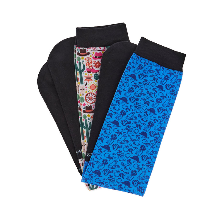 Dreamers & Schemers New Sheriff Pair & a Spare Socks OSFM