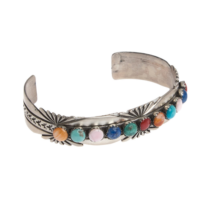 NRS Multi Stone Cuff Bracelet