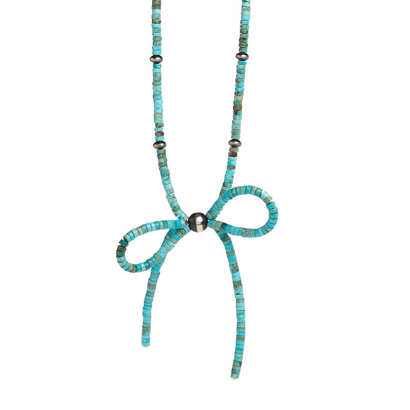 NRS Turquoise Bow Necklace