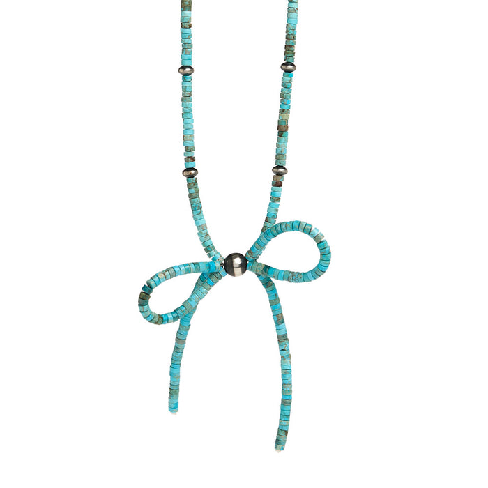NRS Turquoise Bow Necklace