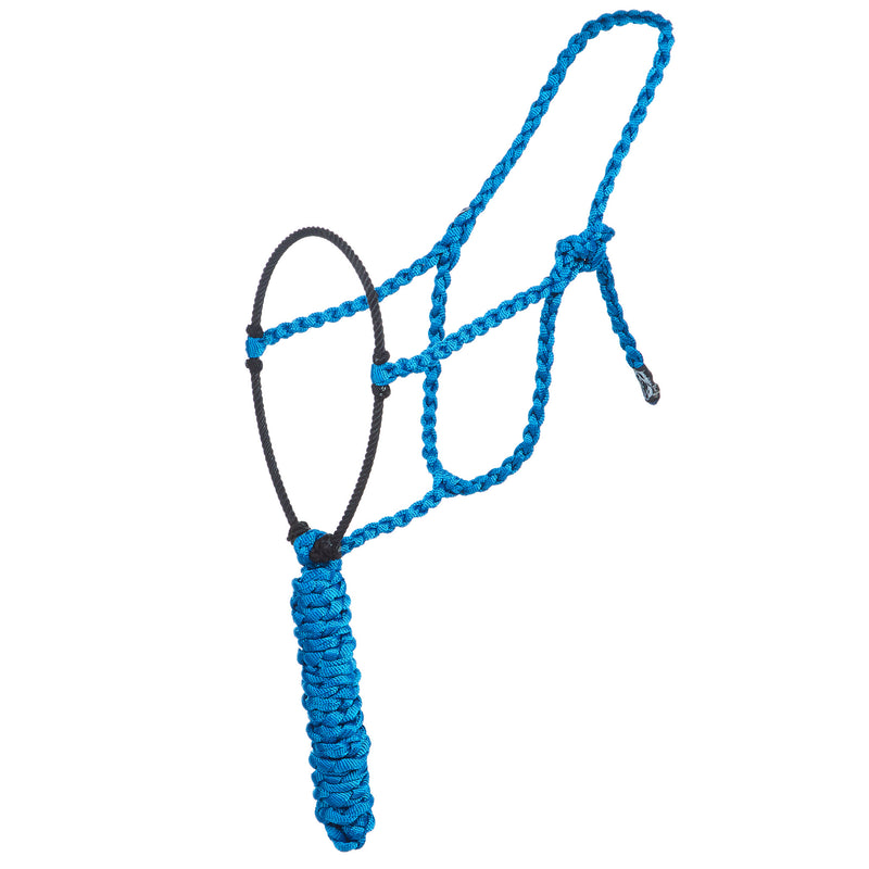 Lariat Rope Nose Halter with 8ft Lead Rope