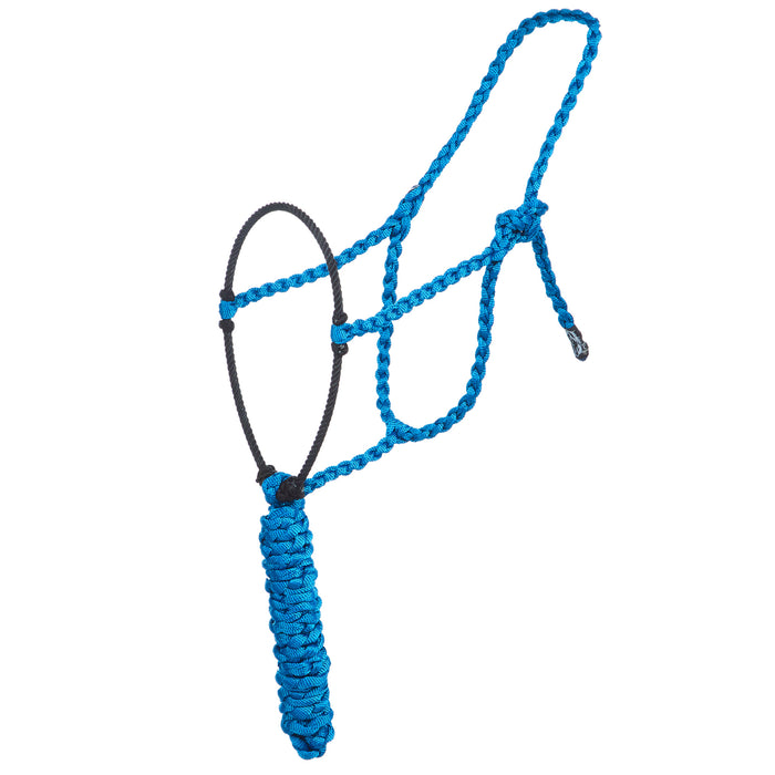 Lariat Rope Nose Halter with 8ft Lead Rope
