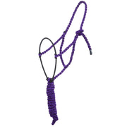 Lariat Rope Nose Halter with 8ft Lead Rope