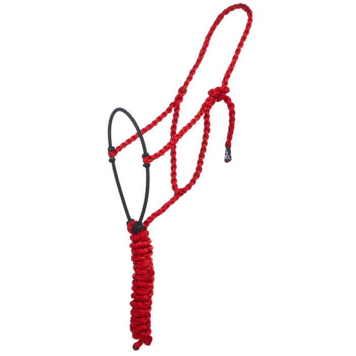 Lariat Rope Nose Halter with 8ft Lead Rope