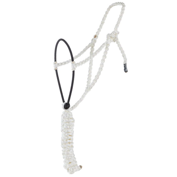 Lariat Rope Nose Halter with 8ft Lead Rope