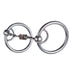 Flaharty Bits & Spurs Locked O Ring Snaffle Gag Bit