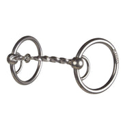Flaharty Bits & Spurs Locked O Ring Snaffle Gag Bit