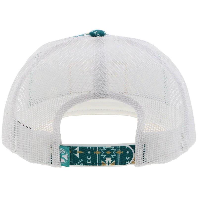 Hooey Youth Doc Teal Aztec Trucker Cap