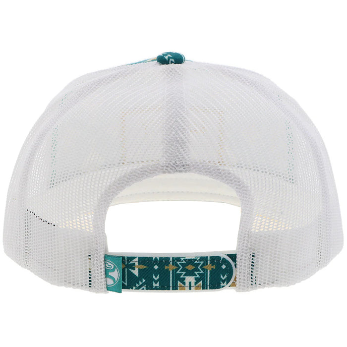 Hooey Youth Doc Teal Aztec Trucker Cap
