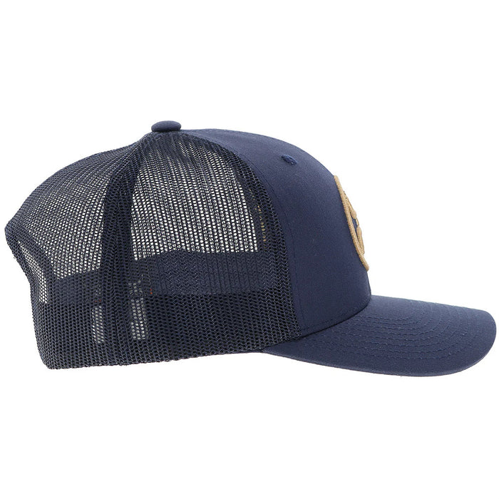 Hooey O-Classic Navy Mustard Logo Cap