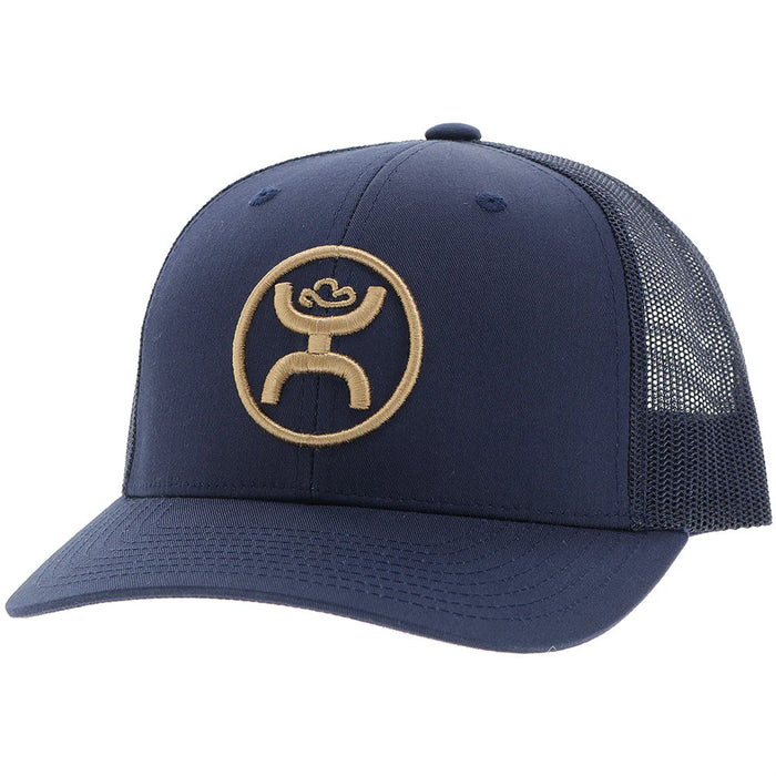 Hooey O-Classic Navy Mustard Logo Cap
