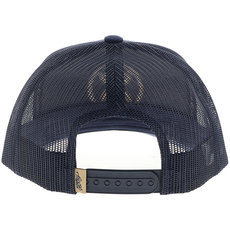 Hooey O-Classic Navy Mustard Logo Cap
