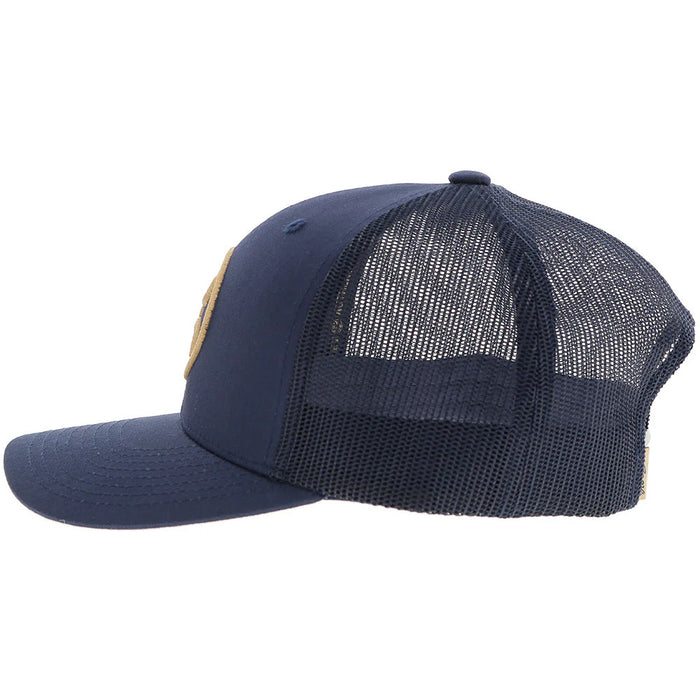 Hooey O-Classic Navy Mustard Logo Cap