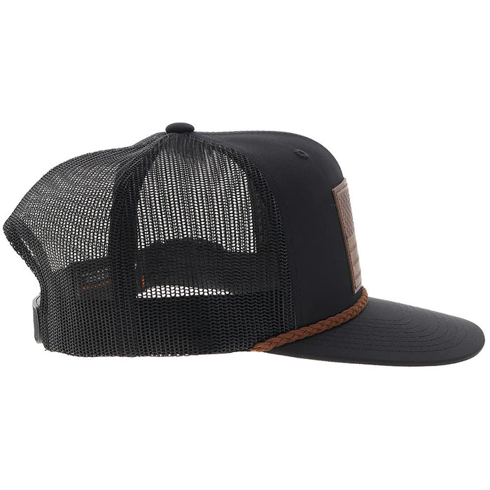 Hooey Men's Liberty Roper Black Cap