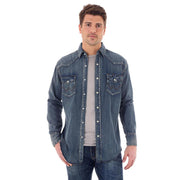 Men's Denim Work Shirt