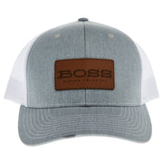 Leather Patch Mesh Back Cap