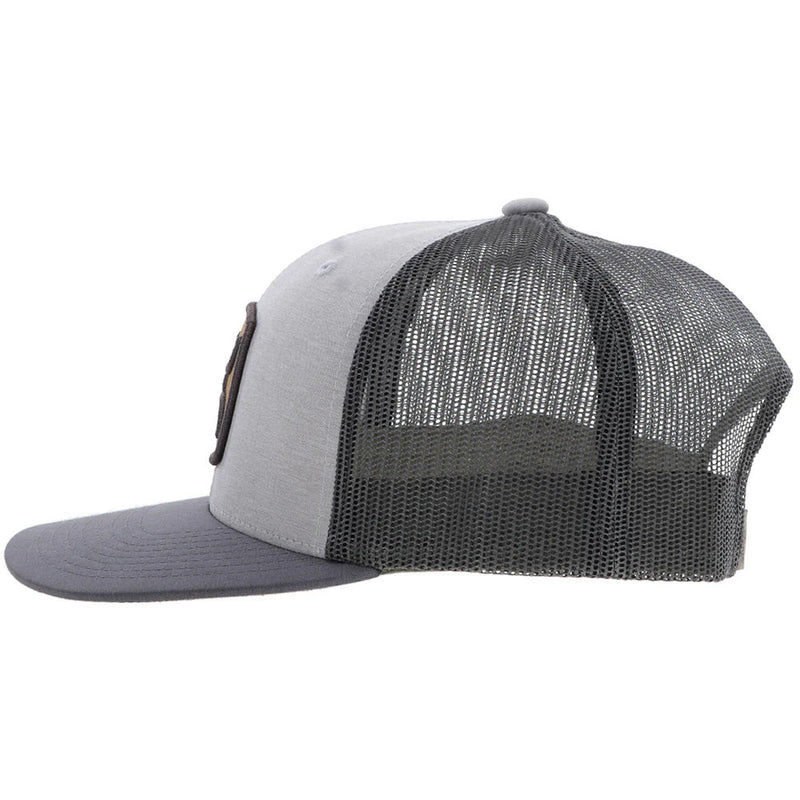 Hooey Zenith Grey Trucker Cap