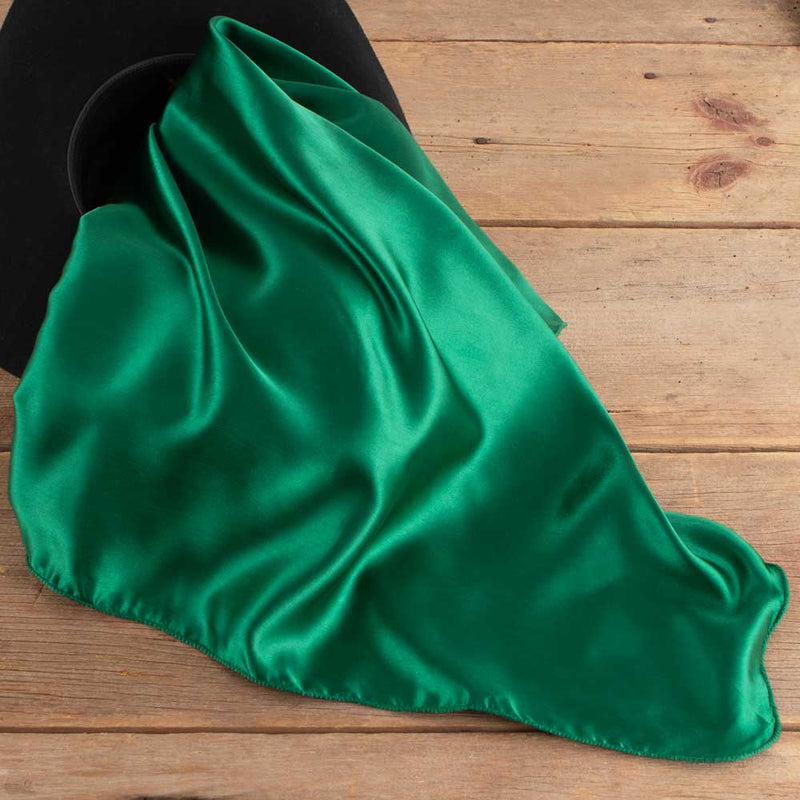 Royal  Highness Elegant Emerald Green Wild Rag