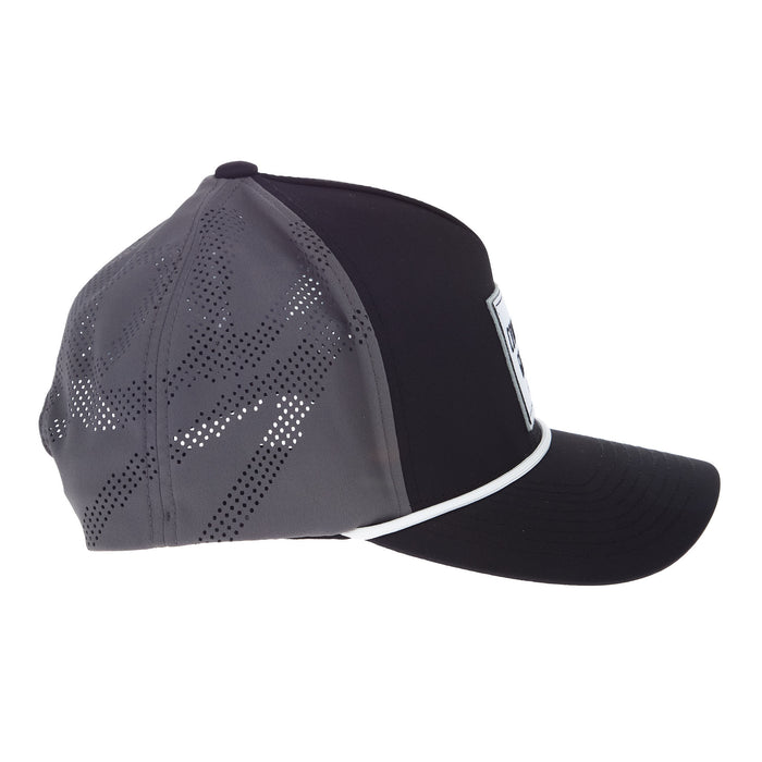 Hooey Mens Cowboy Black Golf Rope Cap