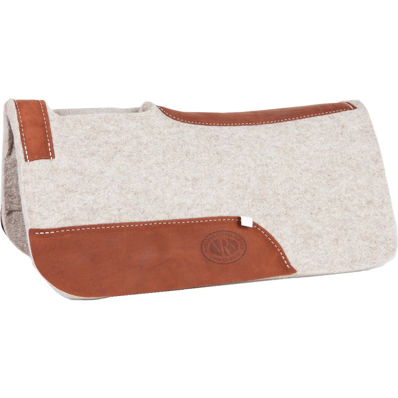 1in. Pony Wool Contoured Saddle Pad