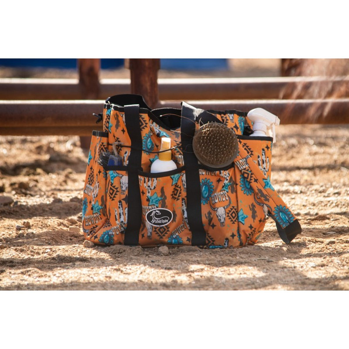 Schulz Equine Patterned Grooming Tote