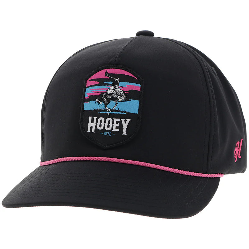 Hooey Youth Cheyenne Pink and Black Cap