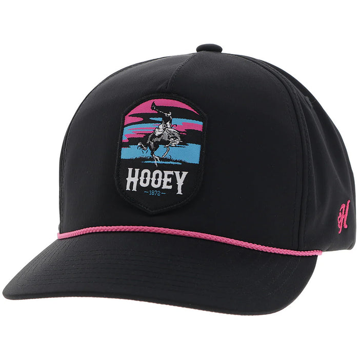 Hooey Youth Cheyenne Pink and Black Cap