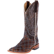 Men's Sabotage Moka Patchwork Cowboy Boots