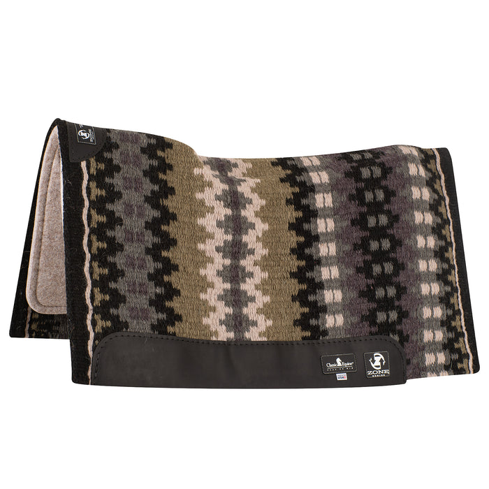 34x38 Zone Series Blanket Top 1in Saddle Pad