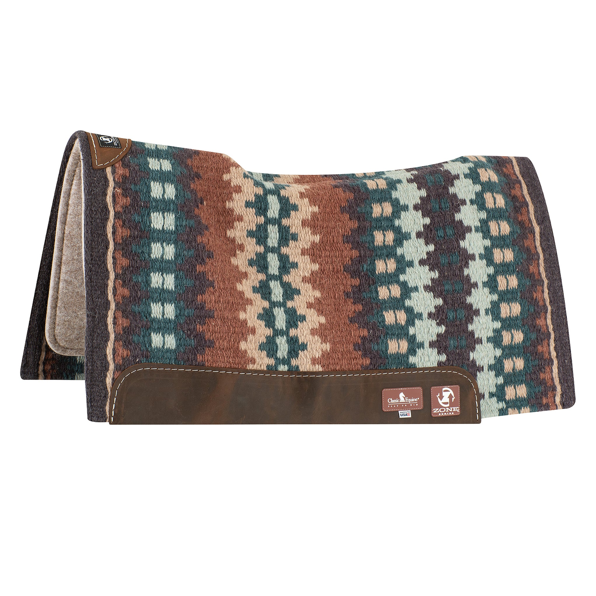 Classic Equine Zone Series Microsuede Saddle Pad 31
