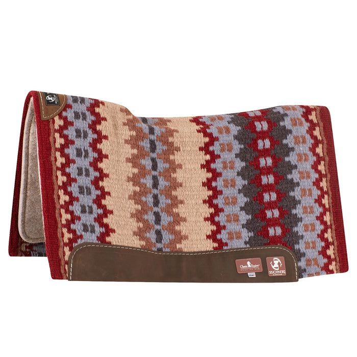34x38 Zone Series Blanket Top 1in Saddle Pad