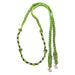 Braided Nylon Barrel Reins with Knots and Snap Ends