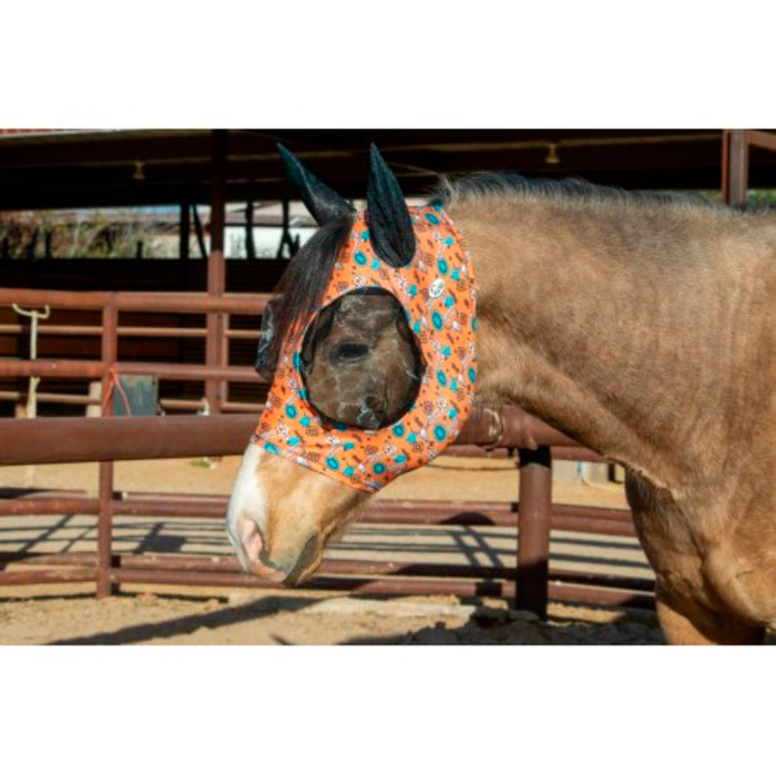 Patterned Lycra Fly Mask