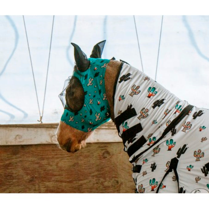 Patterned Lycra Fly Mask